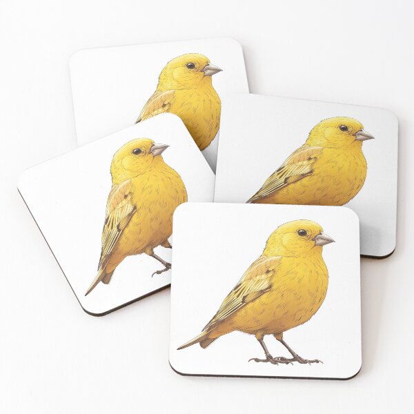 Item preview, Radiant Golden Canary Illustration designed and sold by Artcurrents.