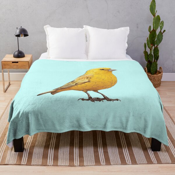 Item preview, Radiant Golden Canary Illustration designed and sold by Artcurrents.