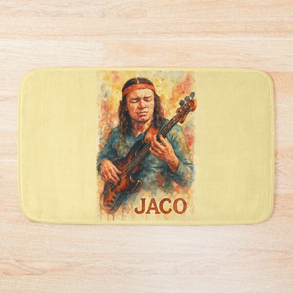Item preview, Jaco Pastorius designed and sold by Sarcastic designs.