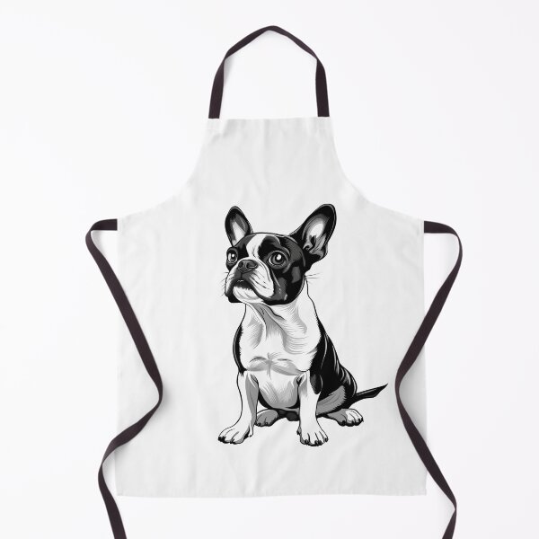 Item preview, Intelligent Boston Terrier with Perky Ears designed and sold by Artcurrents.