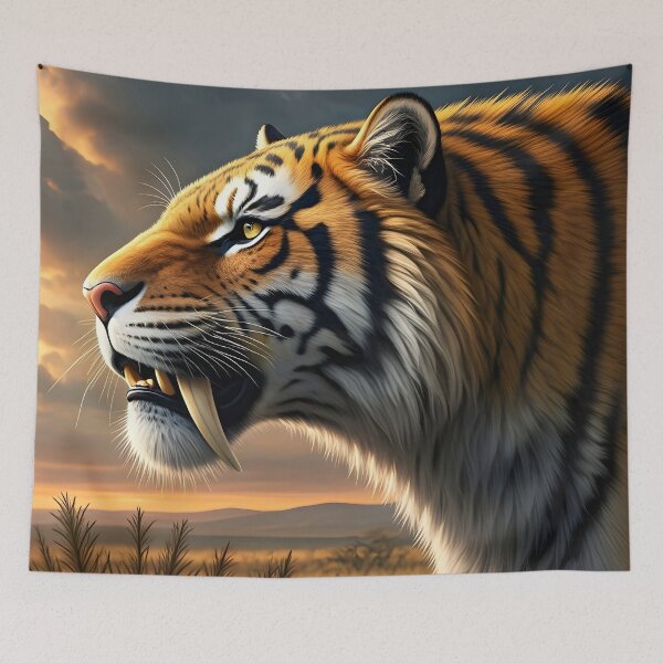 Item preview, Sabre-Toothed Swagger designed and sold by PawPrintedArt.