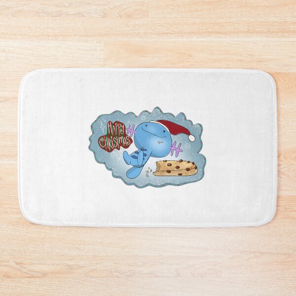 Item preview, Christmas Wooper Eating Cookies designed and sold by Greatbluewhale3.