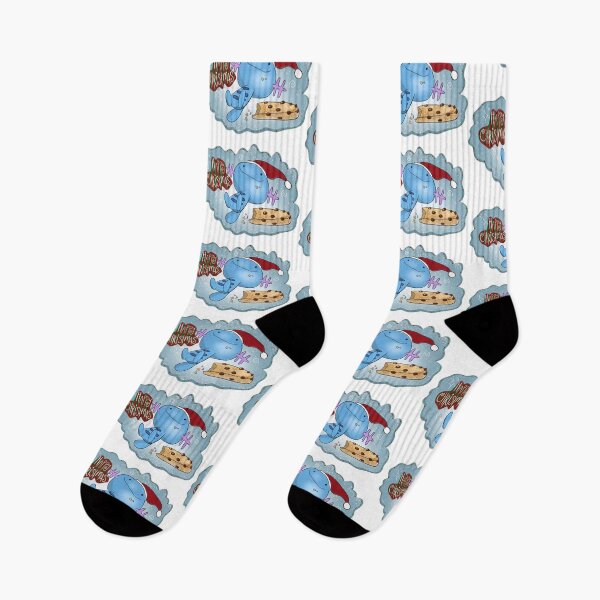 Item preview, Christmas Wooper Eating Cookies designed and sold by Greatbluewhale3.