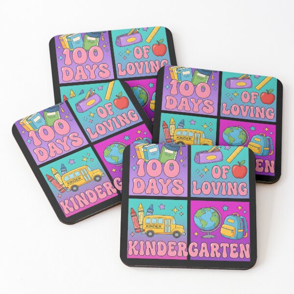 Item preview, 100 Days of Kindergarten Girl 100th Day of School  designed and sold by THREE LITTLE BEANS.