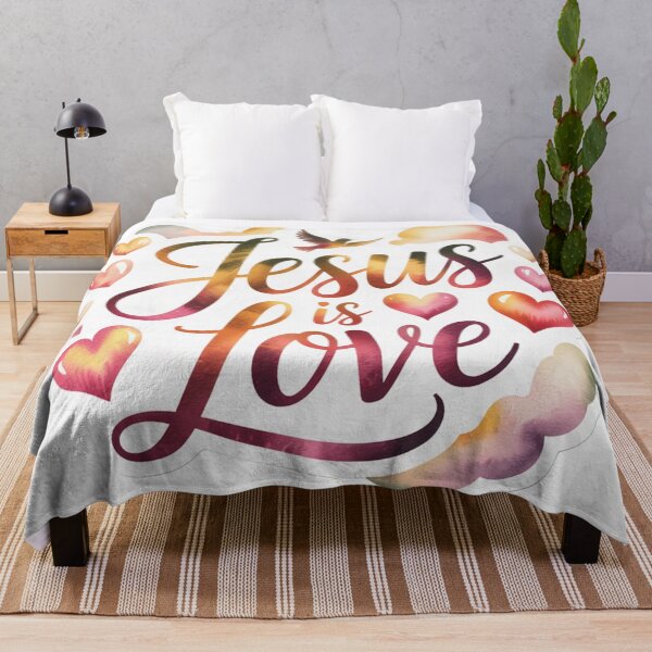 Item preview, Jesus is Love Sticker designed and sold by Simplybe1.