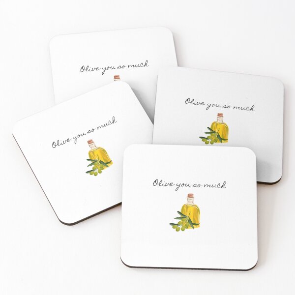 Item preview, Olive You So Much - Olive Oil designed and sold by Flip Your Pancake.