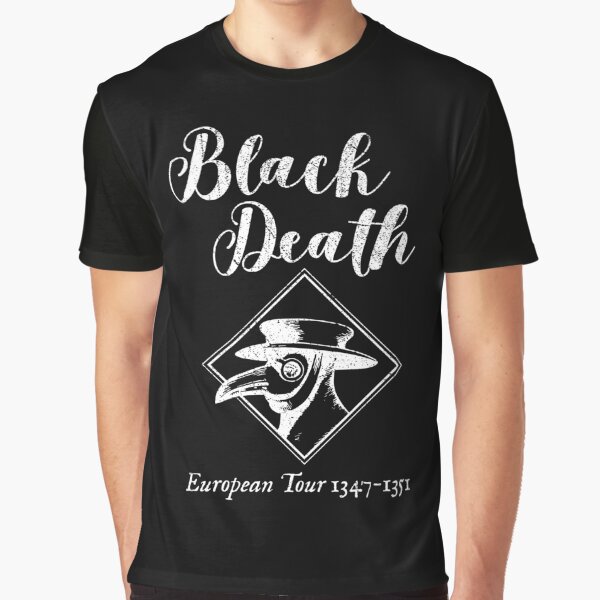 Item preview, Black Death Tour T-shirt designed and sold by moviemaniacs.