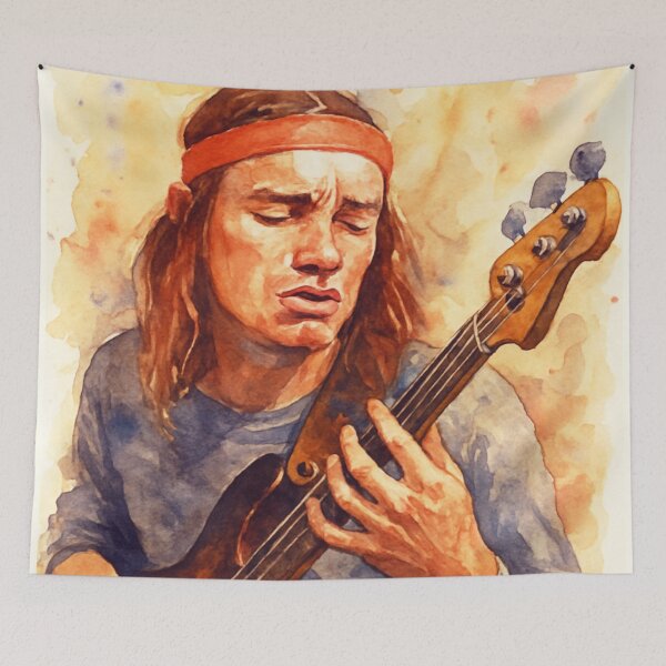 Item preview, Jaco Pastorius designed and sold by Sarcastic designs.
