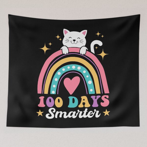 Item preview, 100 Days of School Kids Kitten Cat 100th Day of School Girls designed and sold by SakuraPxl.