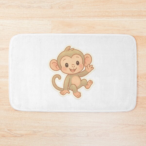 Item preview, Cozy Wholesome Monkey Sticker designed and sold by StickMint.