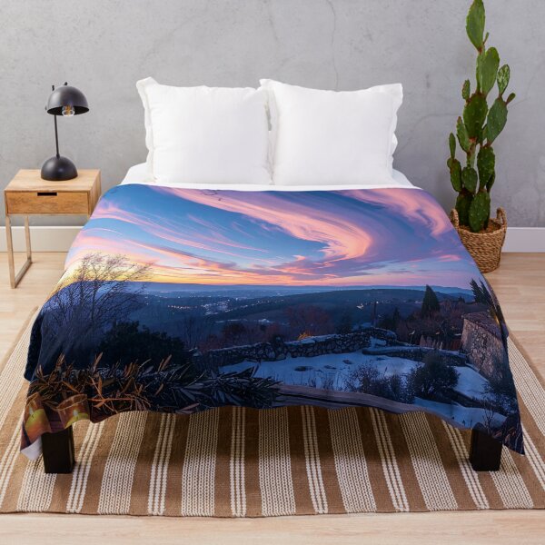 Item preview, Winter Lights and Pastel Sky designed and sold by Schoenenwald - Illustrations Uniques et Originales.