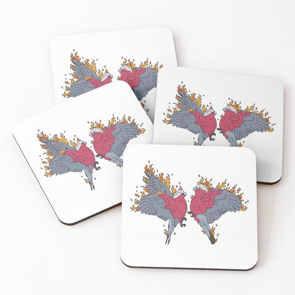 Item preview, Flaming Galahs – Funny Aussie Bird Cartoon designed and sold by Melty Shirts.