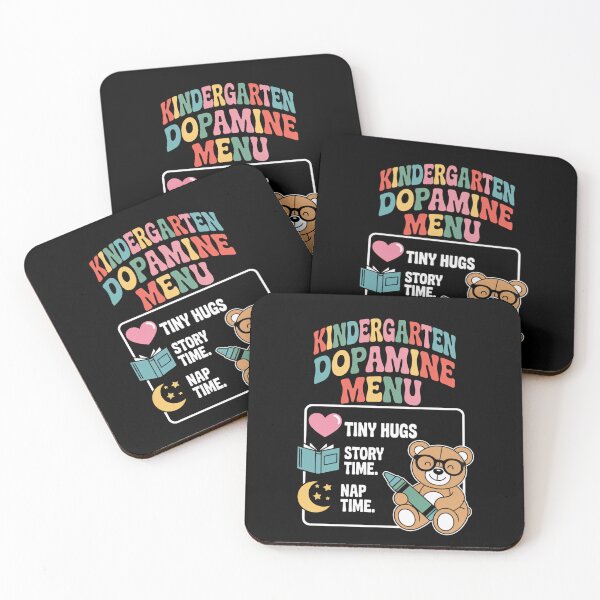 Item preview, Kindergarten Dopamine Menu Teacher Retro Groovy Checklist designed and sold by ViralVector.
