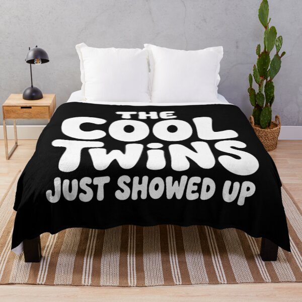 Item preview, The Cool Twins Just Showed Up Funny Sibling Matching Gift designed and sold by Mason-Pride.