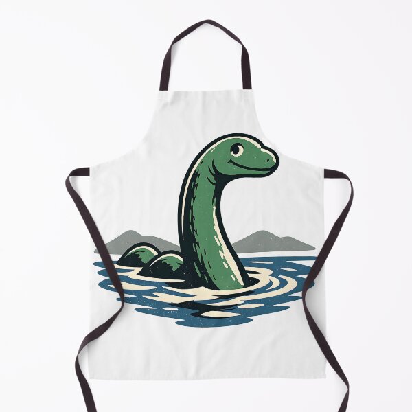 Item preview, Vintage Retro Lake Monster – Mysterious Legendary Creature Logo designed and sold by Dax Studio.