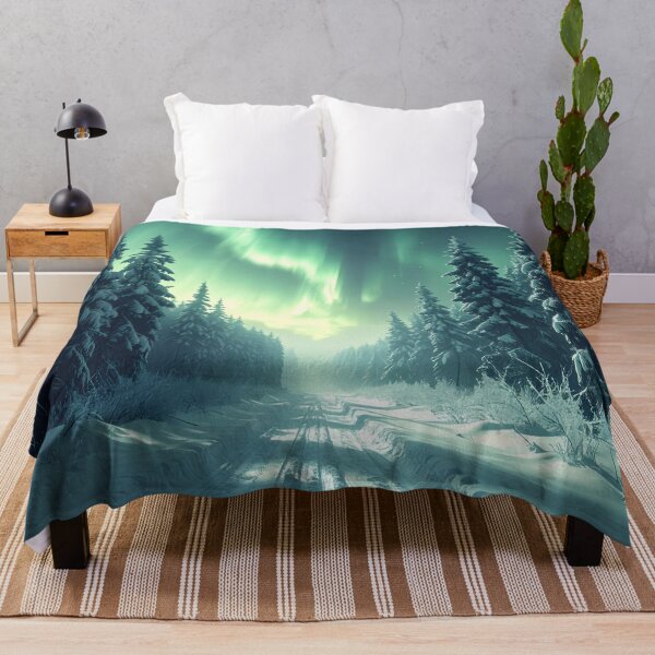 Item preview, "Under the Northern Lights" designed and sold by Schoenenwald - Illustrations Uniques et Originales.