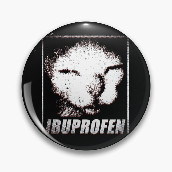 Item preview, Funny Ibuprofen Cat Meme designed and sold by CARBONARA LLC..