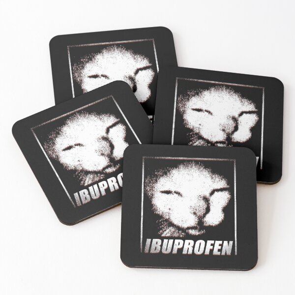 Item preview, Funny Ibuprofen Cat Meme designed and sold by CARBONARA LLC..