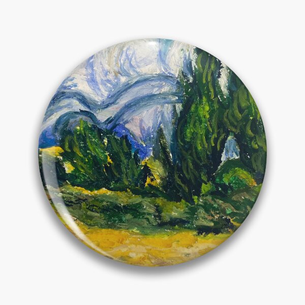 Item preview, Van Gogh Cypresses designed and sold by Artadilia.