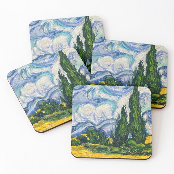 Item preview, Van Gogh Cypresses designed and sold by Artadilia.