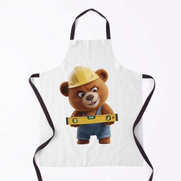 Item preview, Construction Bear Checking Spirit Level Tool 3D Art designed and sold by vk09.