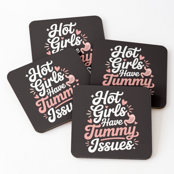 Item preview, Hot Girls Have Tummy Issues – Relatable Digestive Humor designed and sold by Redgiant87x.