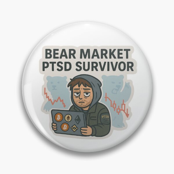 Item preview, Bear Market PTSD Survivor Trader Investor designed and sold by DivinelyAligned8.