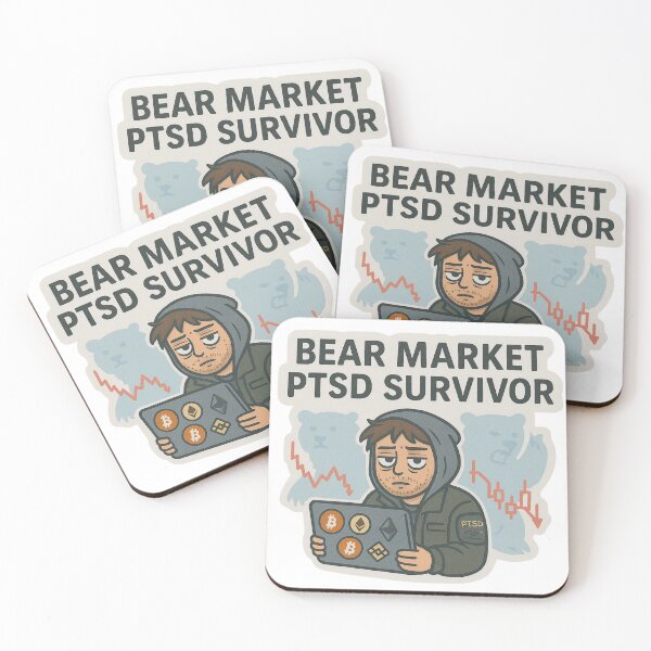 Item preview, Bear Market PTSD Survivor Trader Investor designed and sold by DivinelyAligned8.