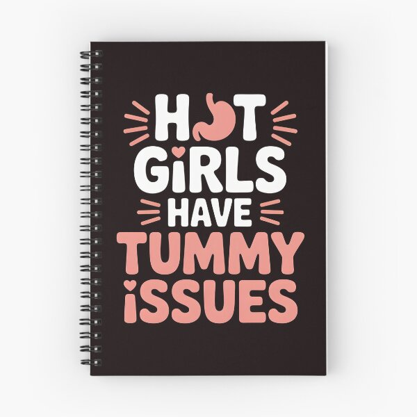 Item preview, Hot Girls Have Tummy Issues – Cute IBS Stomach Joke designed and sold by Redgiant87x.