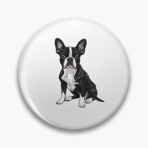 Item preview, Sweet Boston Terrier with Soulful Eyes designed and sold by Artcurrents.