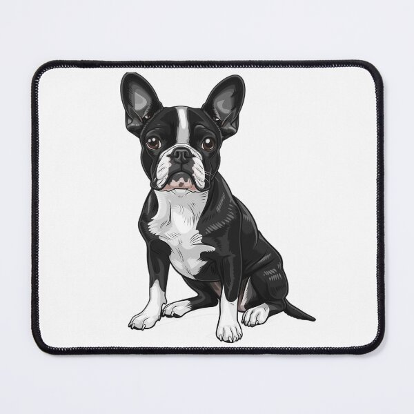 Item preview, Sweet Boston Terrier with Soulful Eyes designed and sold by Artcurrents.