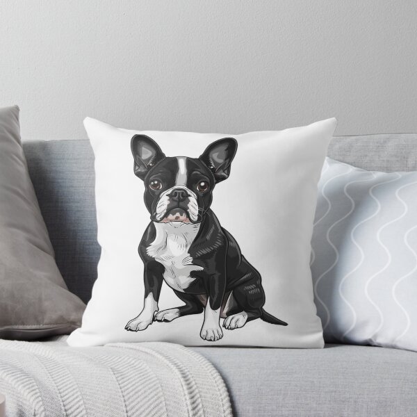 Item preview, Sweet Boston Terrier with Soulful Eyes designed and sold by Artcurrents.