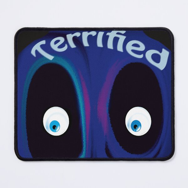 Item preview, Terrified abstract skull!! designed and sold by Alan-David.