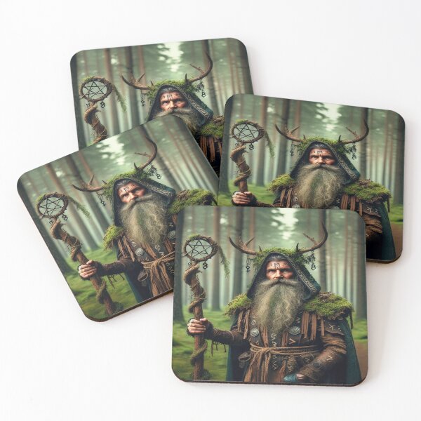 Item preview, The Greenwood Warden – Keeper of the Old Ways designed and sold by TreeWyzard Creations.