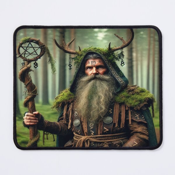 Item preview, The Greenwood Warden – Keeper of the Old Ways designed and sold by TreeWyzard Creations.