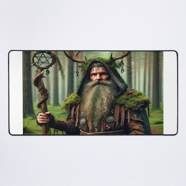 Item preview, The Greenwood Warden – Keeper of the Old Ways designed and sold by TreeWyzard Creations.