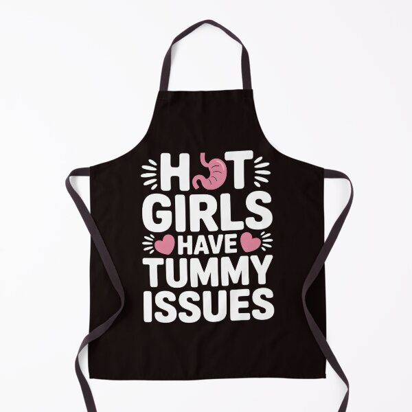 Item preview, Hot Girls Have Tummy Issues – Relatable IBS Humor Quote designed and sold by Redgiant87x.