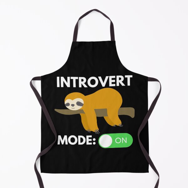 Item preview, Introvert mode: active - Introvert Humor Quote classique t-shirt designed and sold by PrintMod.