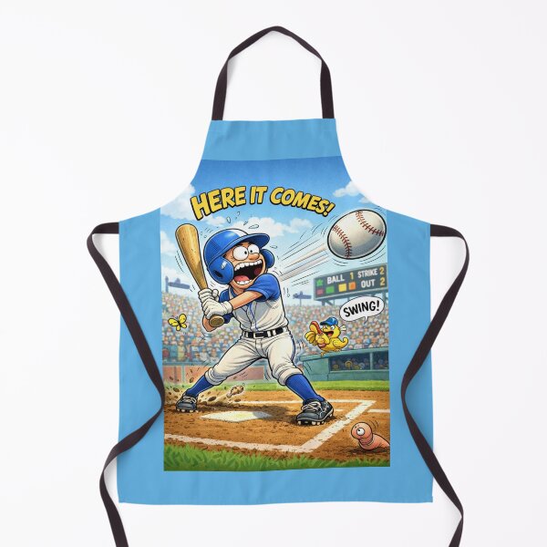 Item preview, “Here It Comes! The Moment Before the Swing designed and sold by Maverickystore.