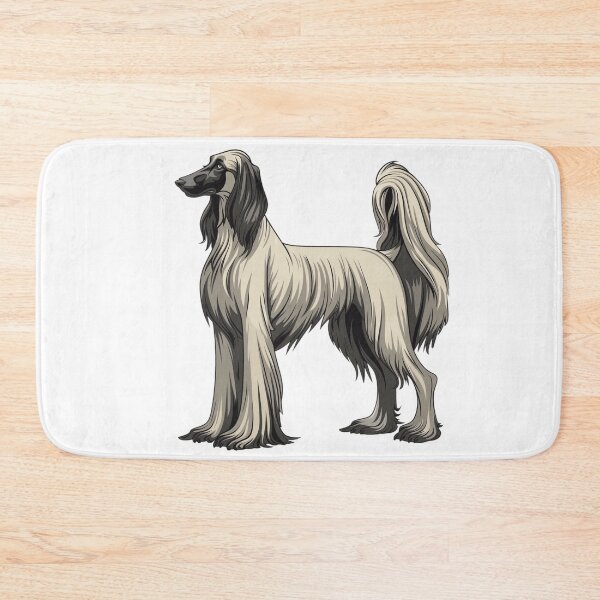Item preview, Stunning Afghan Hound with Glamorous Long Fur designed and sold by Artcurrents.