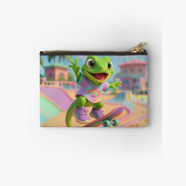 Item preview, Skater Knight Anole Lizard designed and sold by Sillytoe.