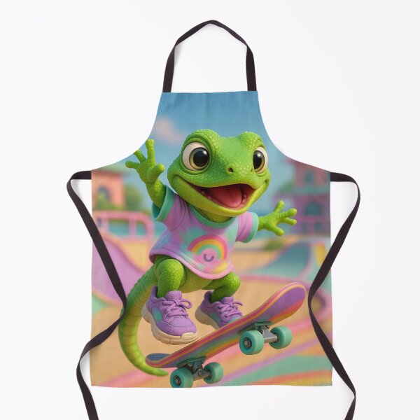 Item preview, Skater Knight Anole Lizard designed and sold by Sillytoe.