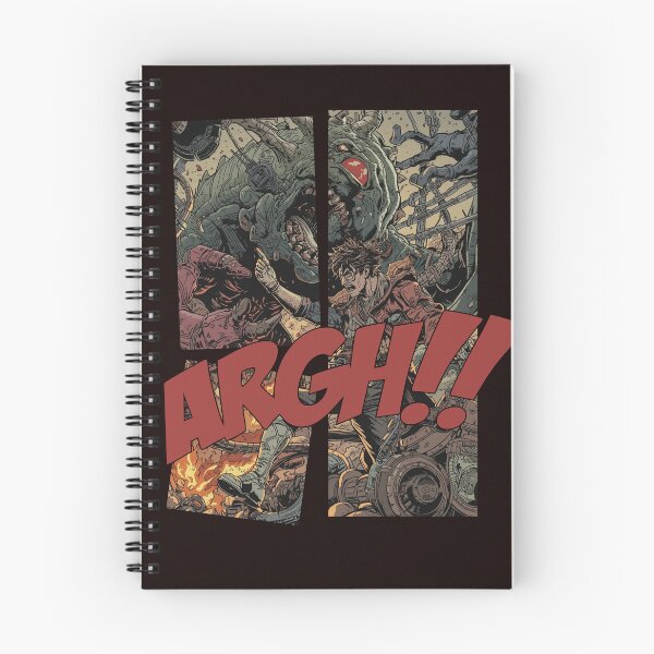 Item preview, ARGH!! – Explosive Sci-Fi Comic Battle Art designed and sold by RebelDropAlternative.