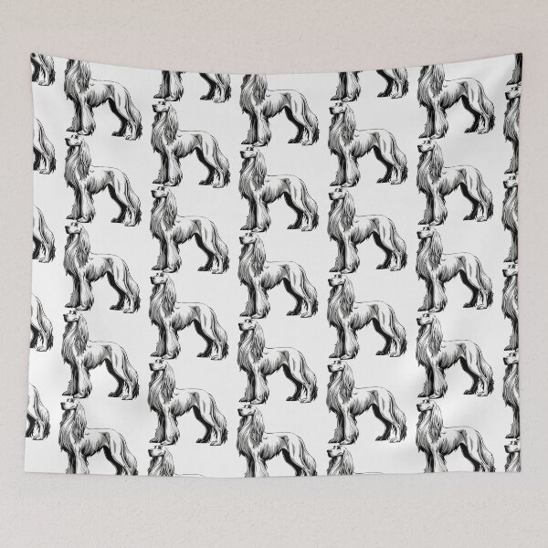 Item preview, Majestic Afghan Hound with a Spirited Gaze designed and sold by Artcurrents.