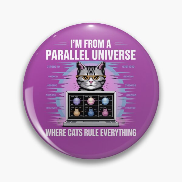 Item preview, Parallel Universe Cat - Funny Science Cat Lover Gift for Programmer Physicist - Multiverse Humor T-Shirt designed and sold by kinany00.