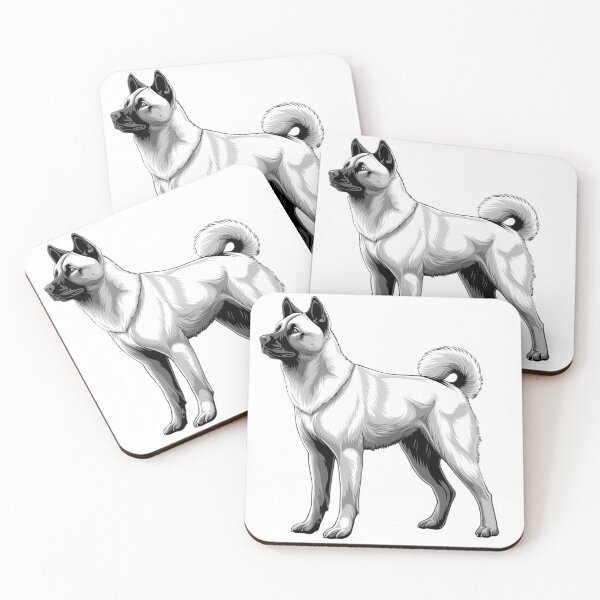 Item preview, Calm Akita Inu with a Gentle Spirit designed and sold by Artcurrents.