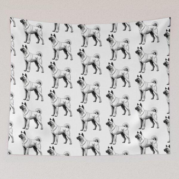 Item preview, Calm Akita Inu with a Gentle Spirit designed and sold by Artcurrents.