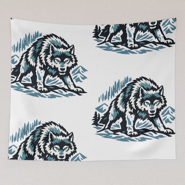 Item preview, Amarok Vintage Retro – Legendary Creature Logo of the Far North designed and sold by Dax Studio.