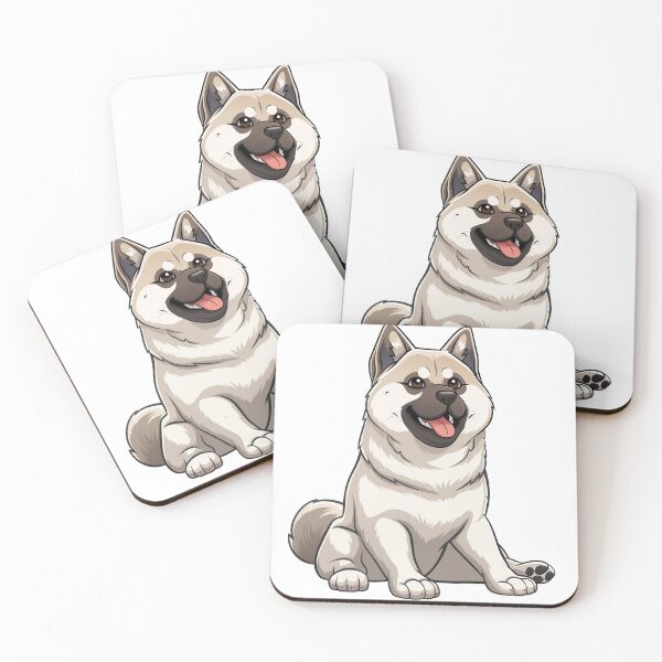 Item preview, Strong Akita Dog with a Thick Winter Coat designed and sold by Artcurrents.