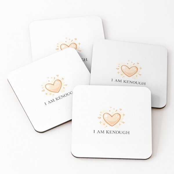 Item preview, I Am Kenough Self Love Illustration designed and sold by Design-Store14.